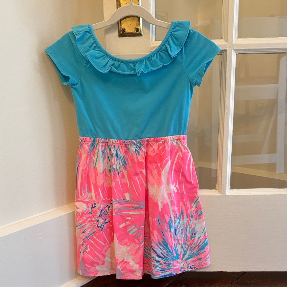 Girls Lilly Pulitzer Dress Size M (6-7)